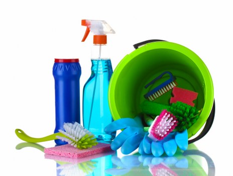 Kitchen cleaning in a Waterloo residential property
